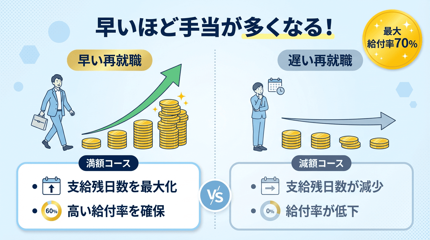 再就職手当とは？基本を理解して満額獲得を目指す