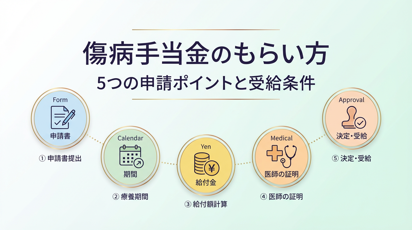 傷病手当金のもらい方