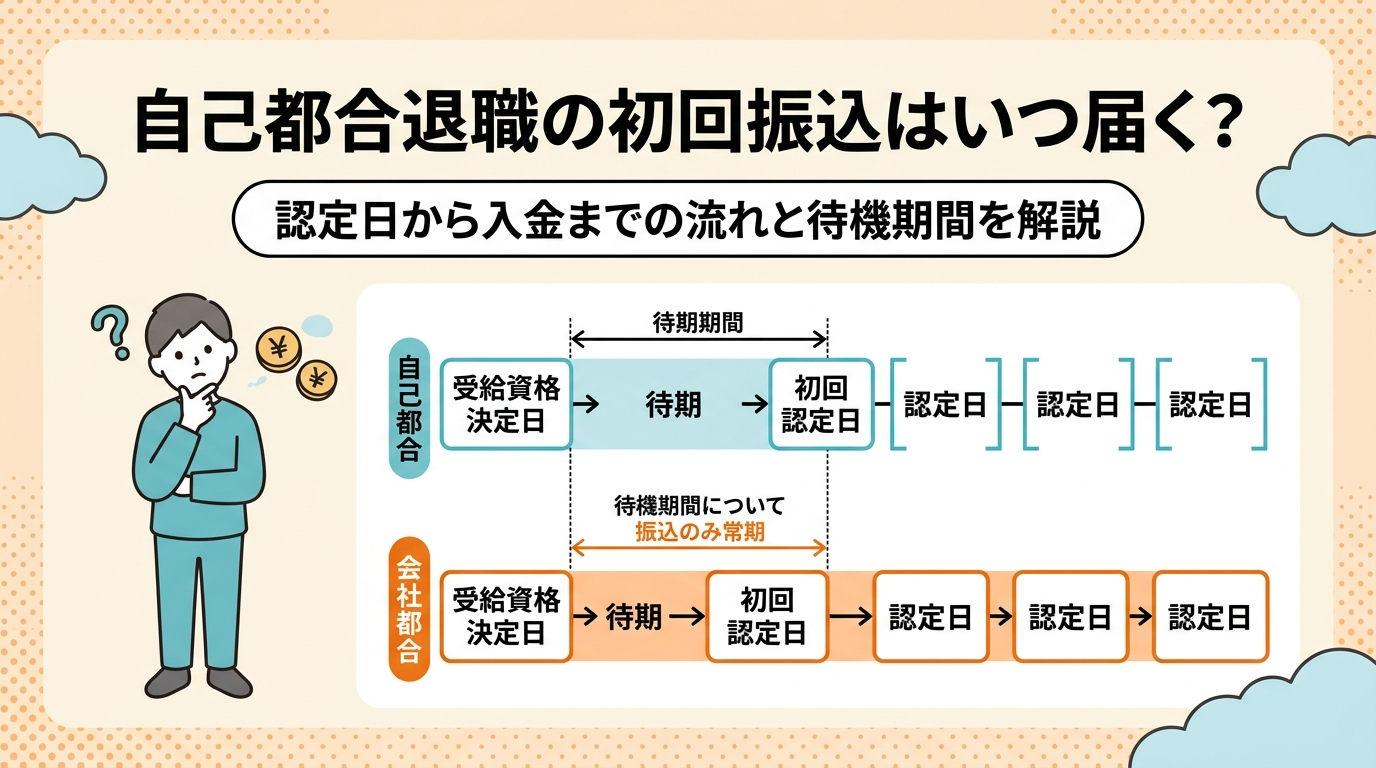失業保険の振込日｜認定日から何日後に届く？