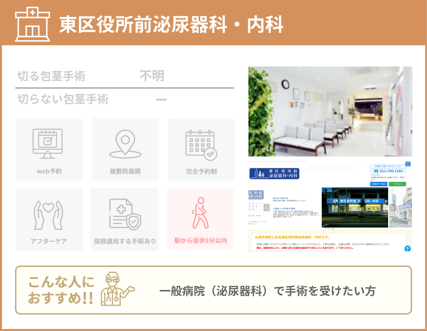 東区役所前泌尿器科・内科