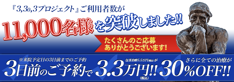 ABCクリニックの3,30,3プロジェクトに関する画像