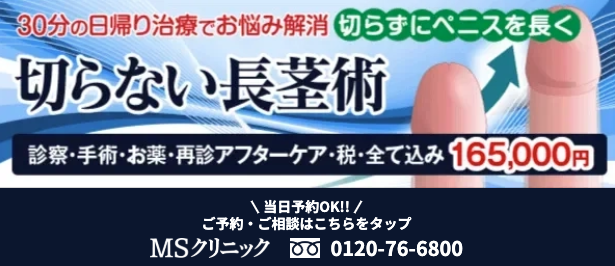 MSクリニックの長茎術に関する画像