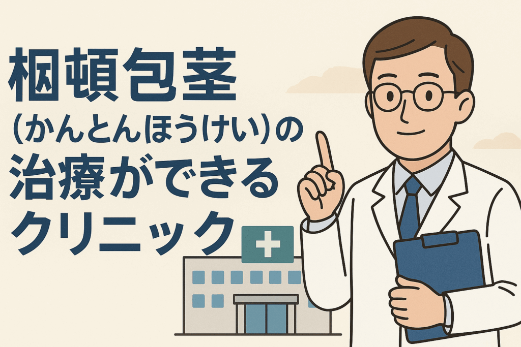 嵌頓包茎(かんとんほうけい)の治療ができるクリニック