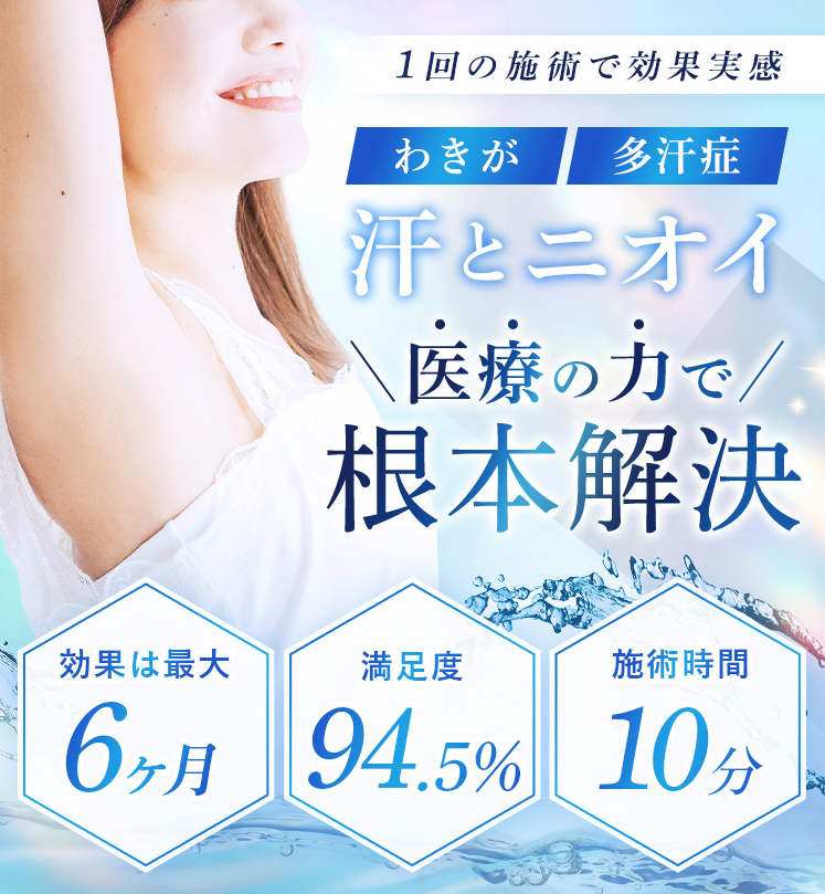 TCB東京中央美容外科のワキガ治療に関する画像