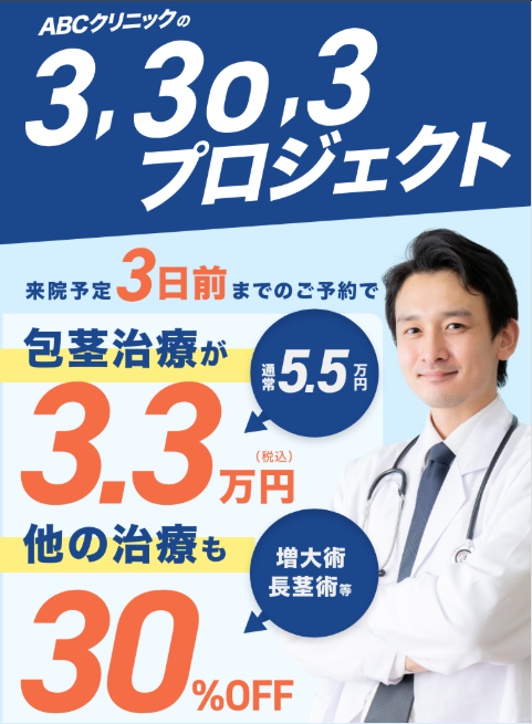 ABCクリニックの3,30,3プロジェクトに関する画像