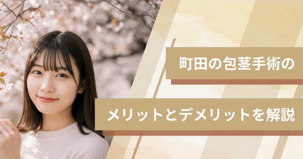 町田の包茎手術のメリットとデメリットを解説