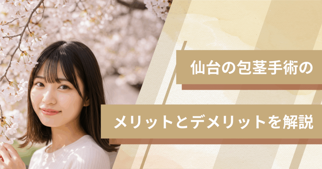 仙台の包茎手術のメリットとデメリット