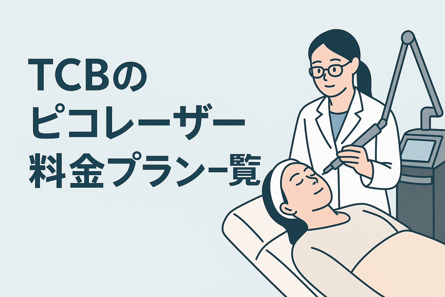 TCBのピコレーザー料金プラン一覧