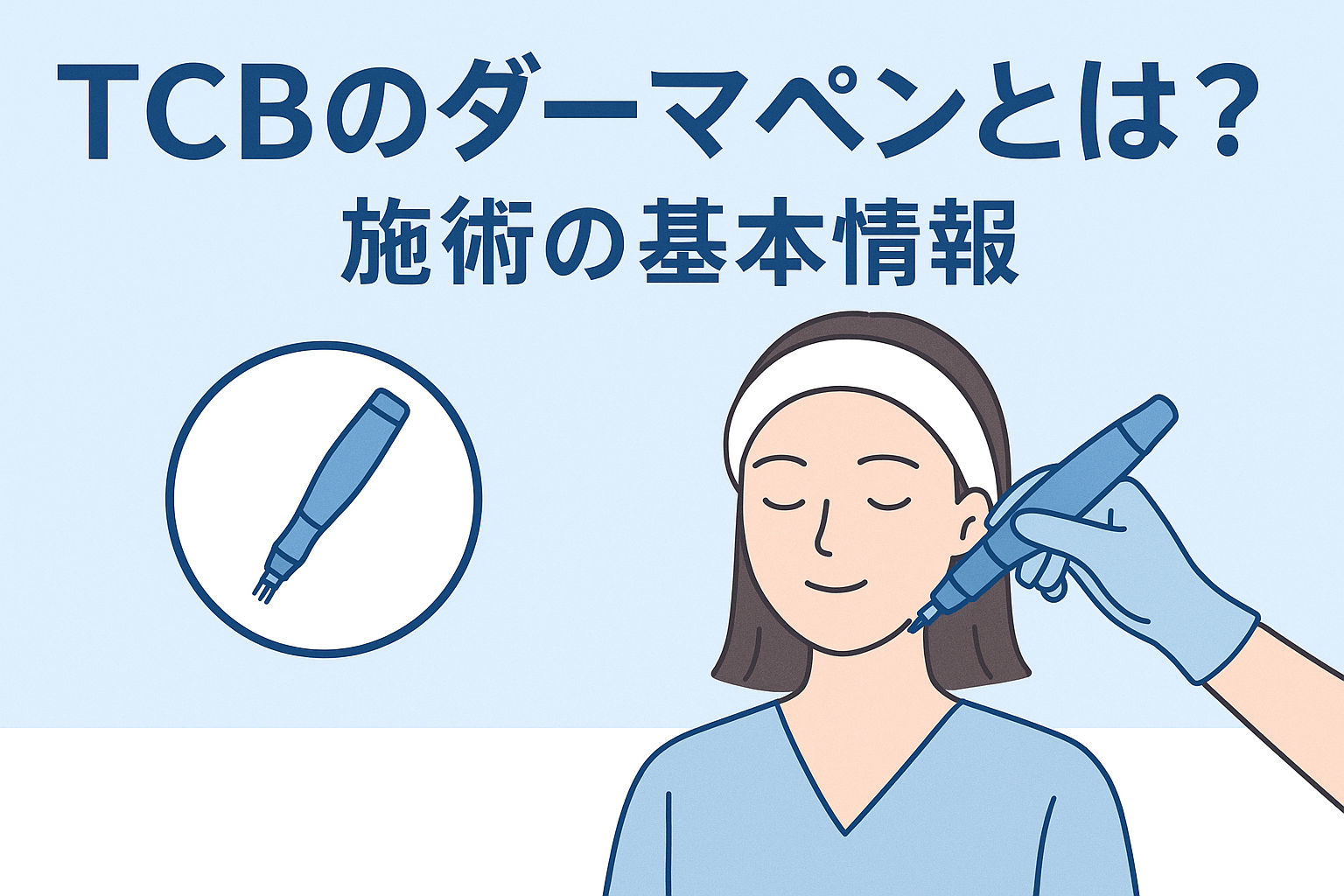 TCBのダーマペンとは？施術の基本情報