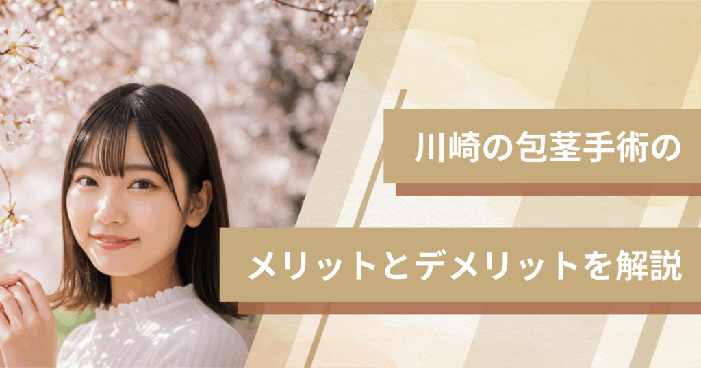 川崎の包茎手術のメリットとデメリットを解説