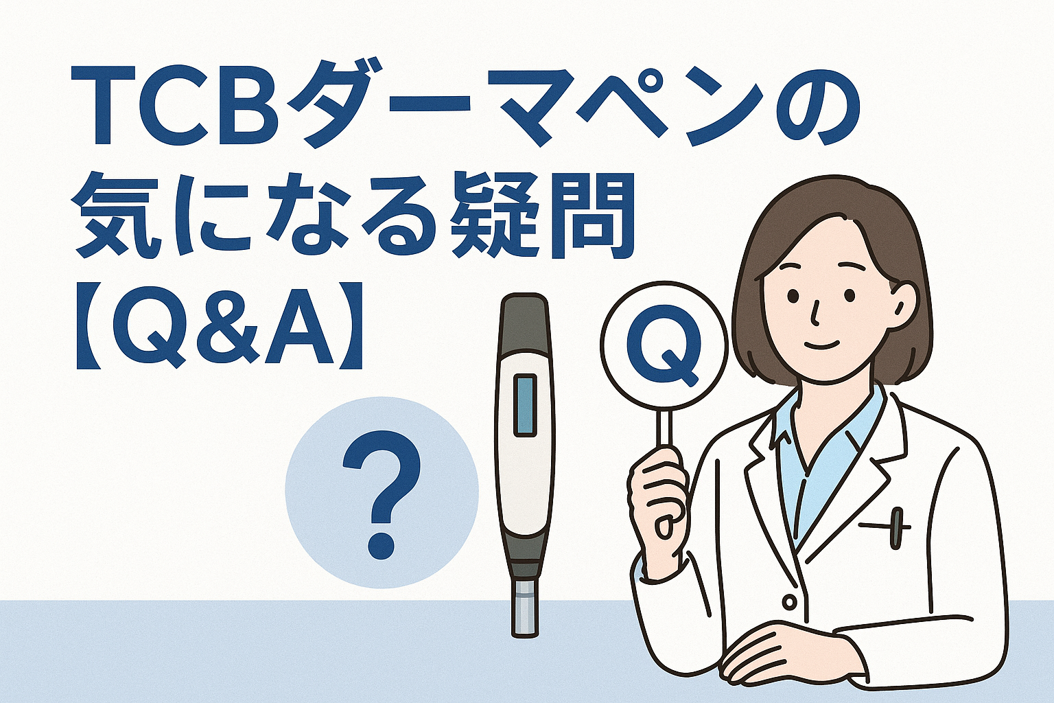 TCBダーマペンの気になる疑問【Q&A】
