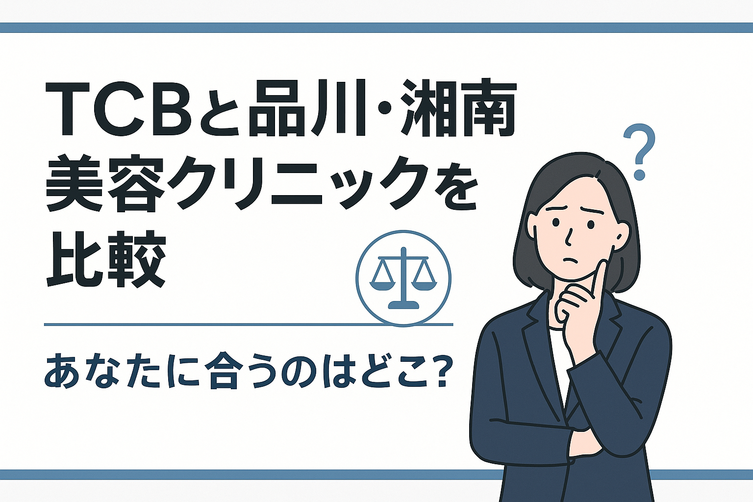 TCBと品川・湘南美容クリニックを比較 あなたに合うのはどこ?