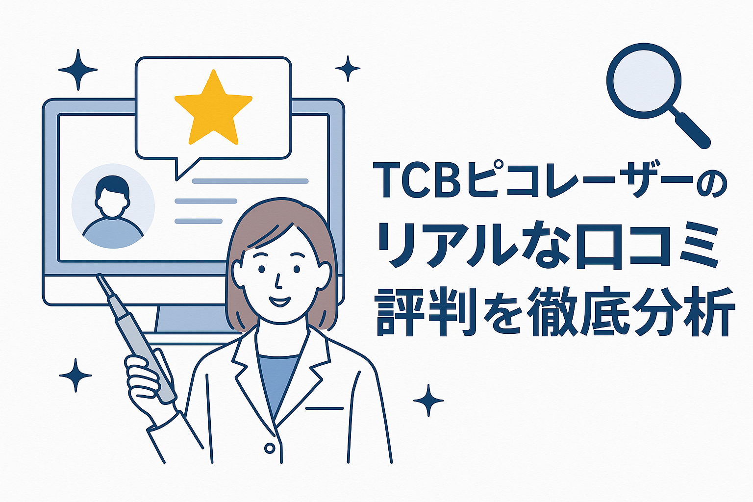 TCBピコレーザーのリアルな口コミ評判を徹底分析
