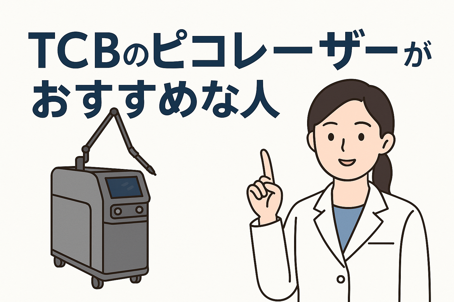 TCBのピコレーザーがおすすめな人