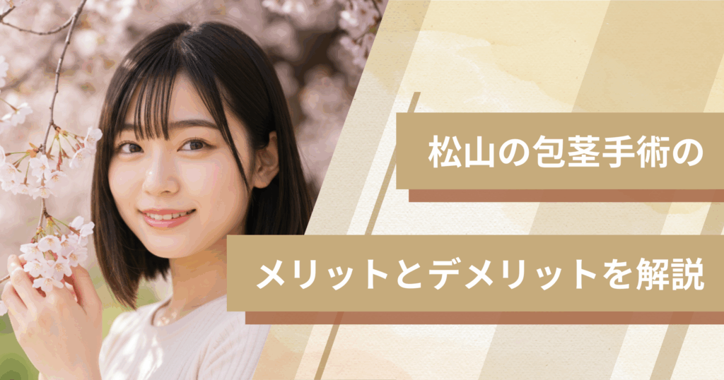 松山の包茎手術のメリットとデメリットを解説