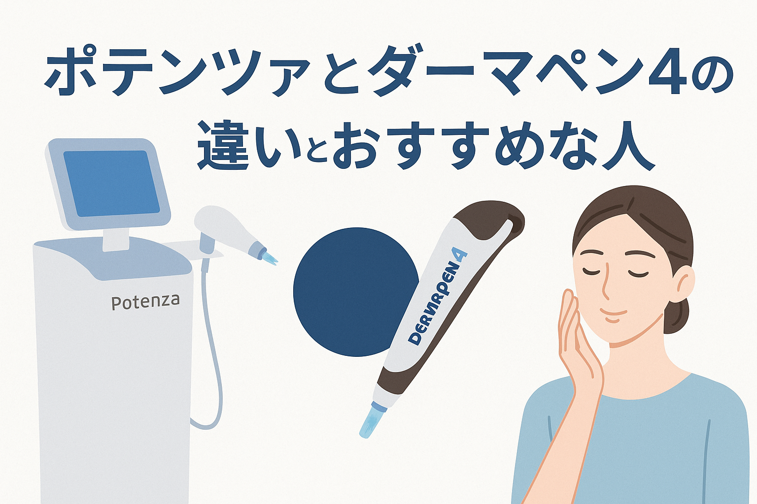 ポテンツァとダーマペン4の違いとおすすめな人