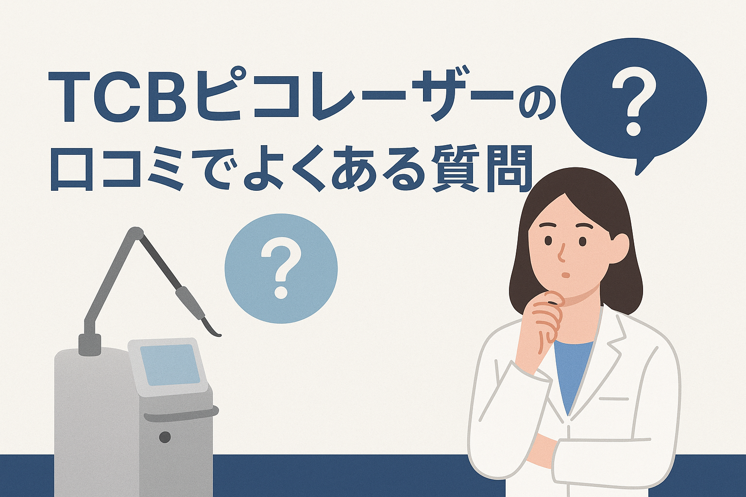 TCBピコレーザーの口コミでよくある質問