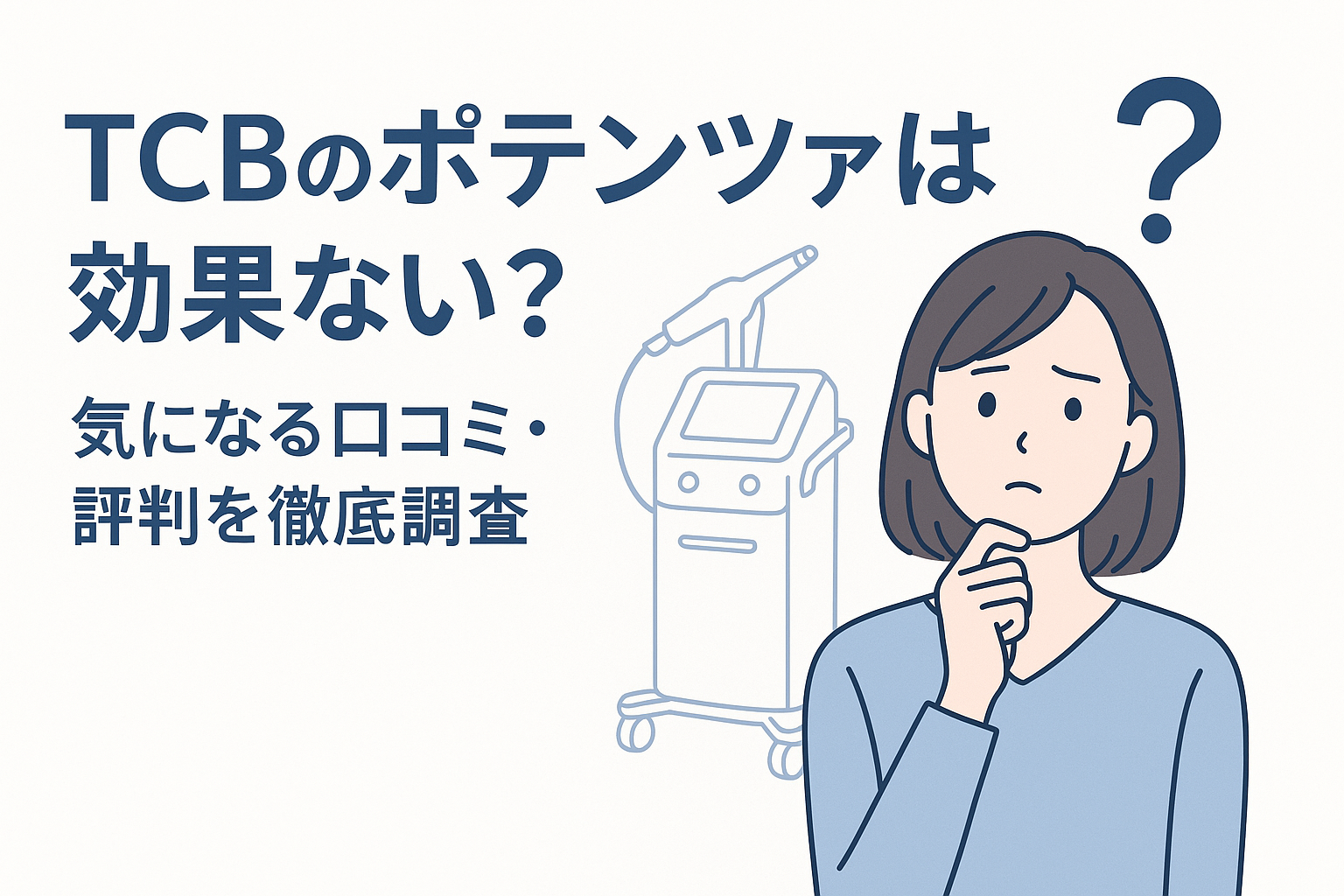 TCBのポテンツァは効果ない?気になる口コミ・評判を徹底調査