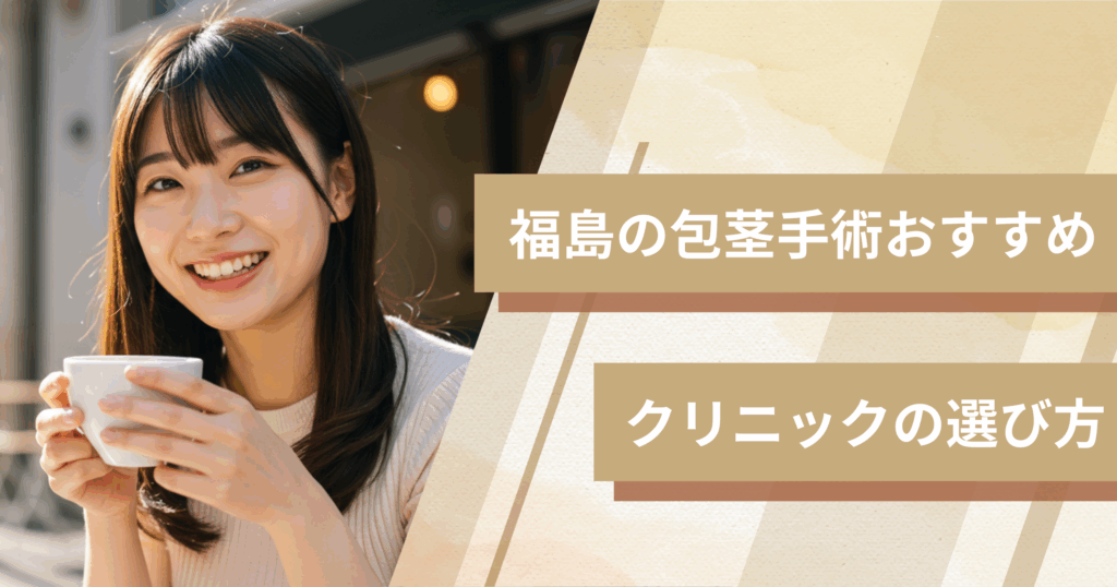 福島の包茎手術のおすすめクリニックの選び方!
