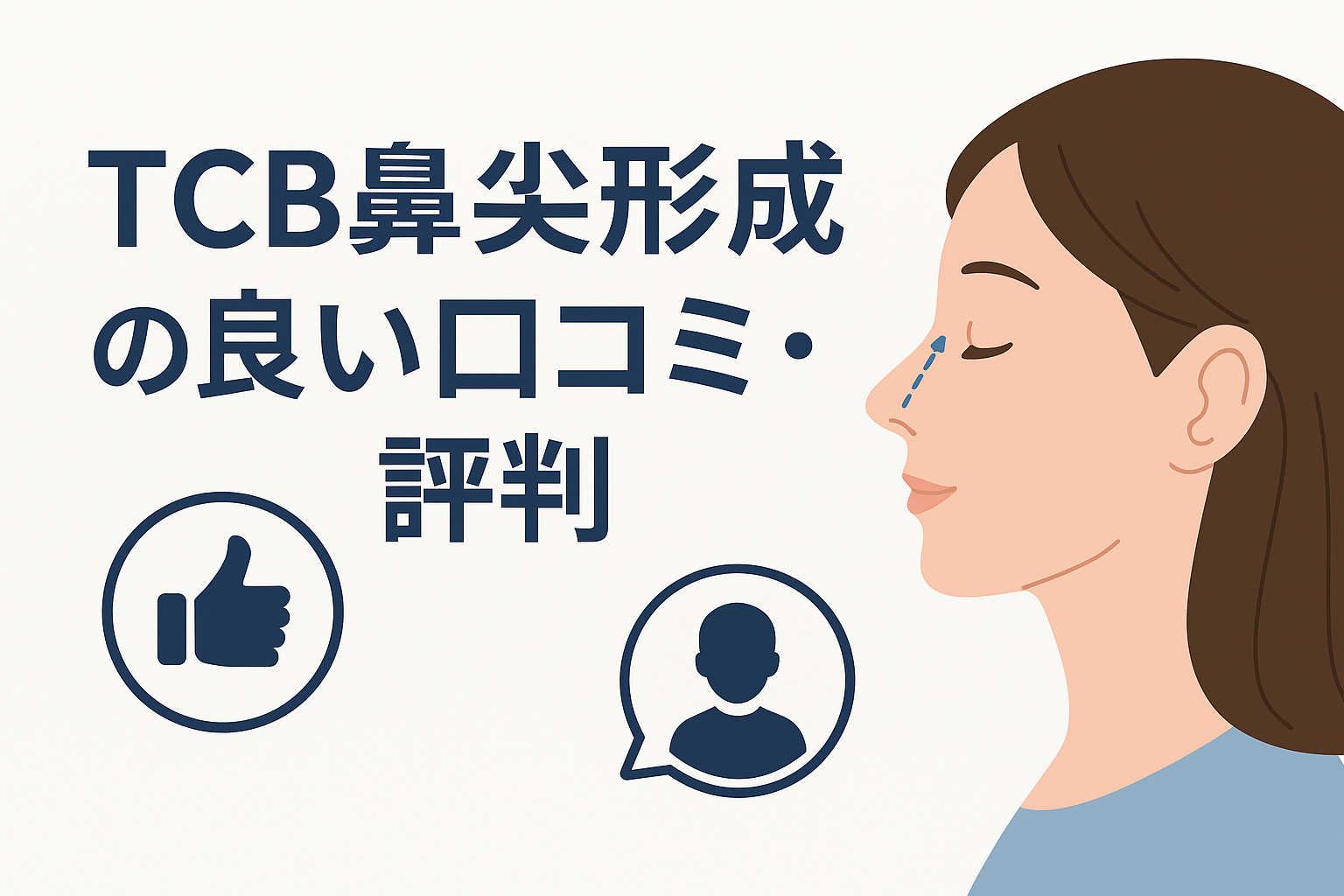 TCB鼻尖形成の良い口コミ・評判