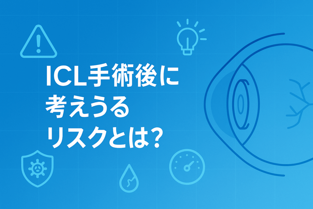ICL手術後に考えうるリスクとは？