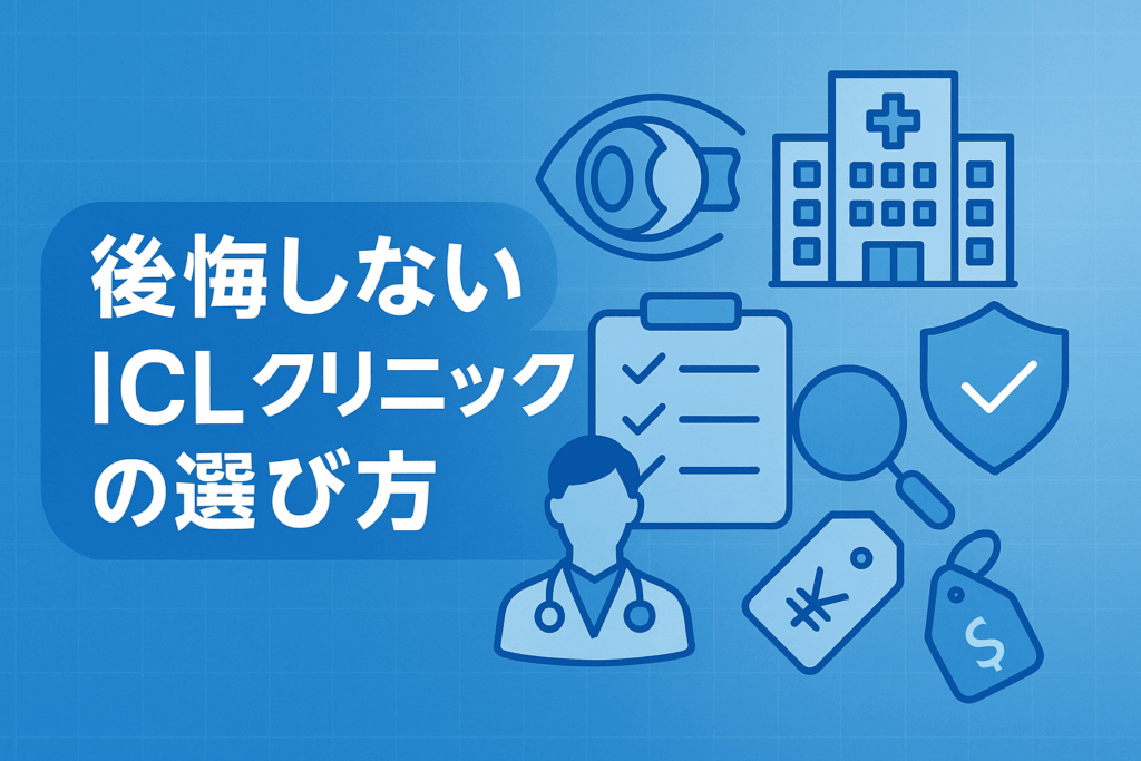 後悔しないICLクリニックの選び方