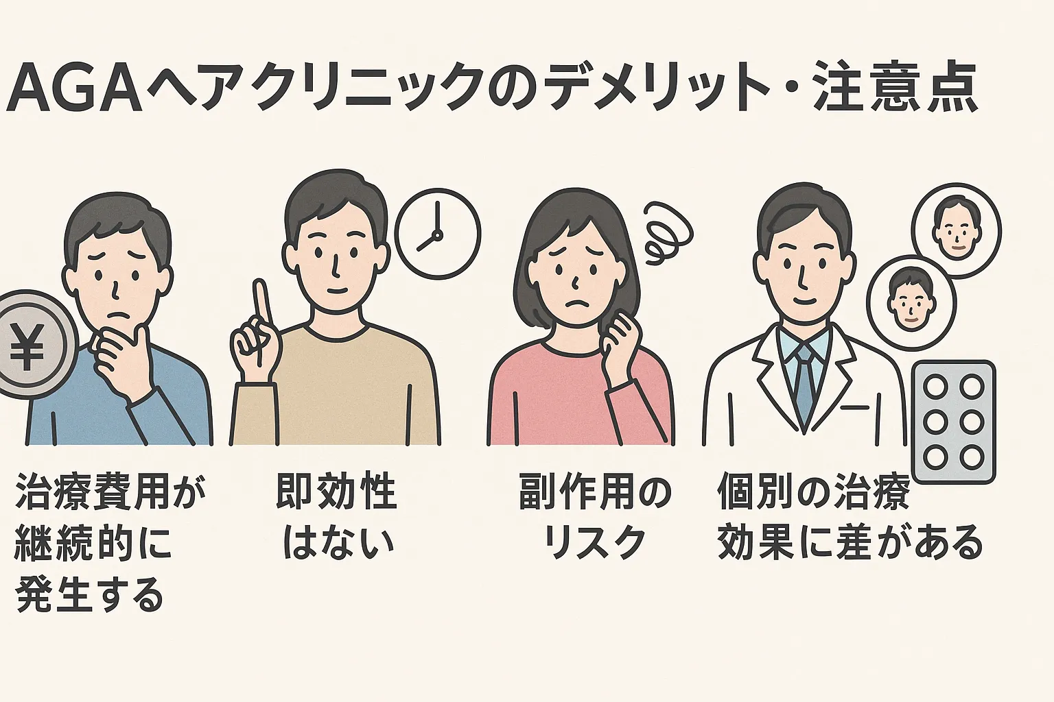 AGAヘアクリニックの口コミ・評判からわかるメリット